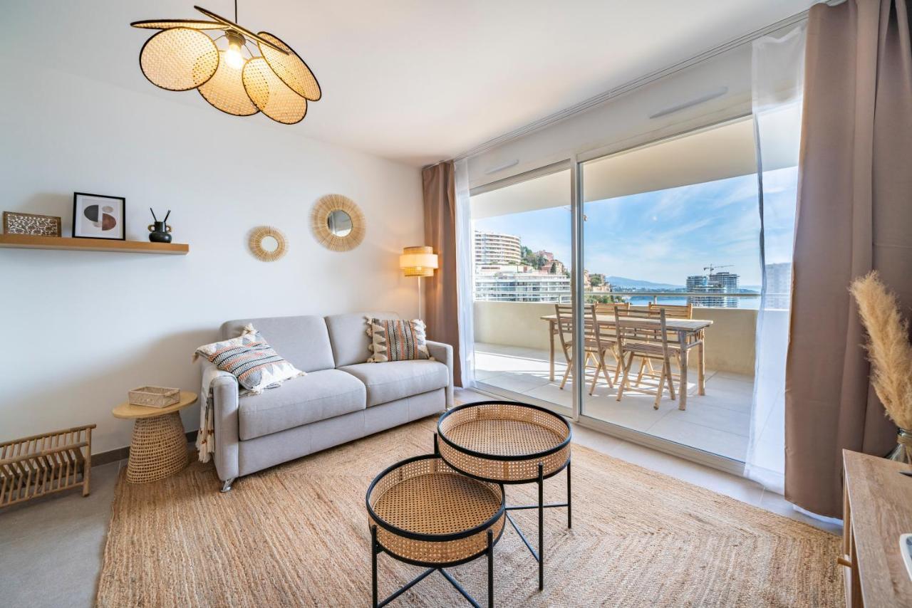 Terrasse Vue Mer, 5Mn Monaco, Parking - An Босолей Екстер'єр фото
