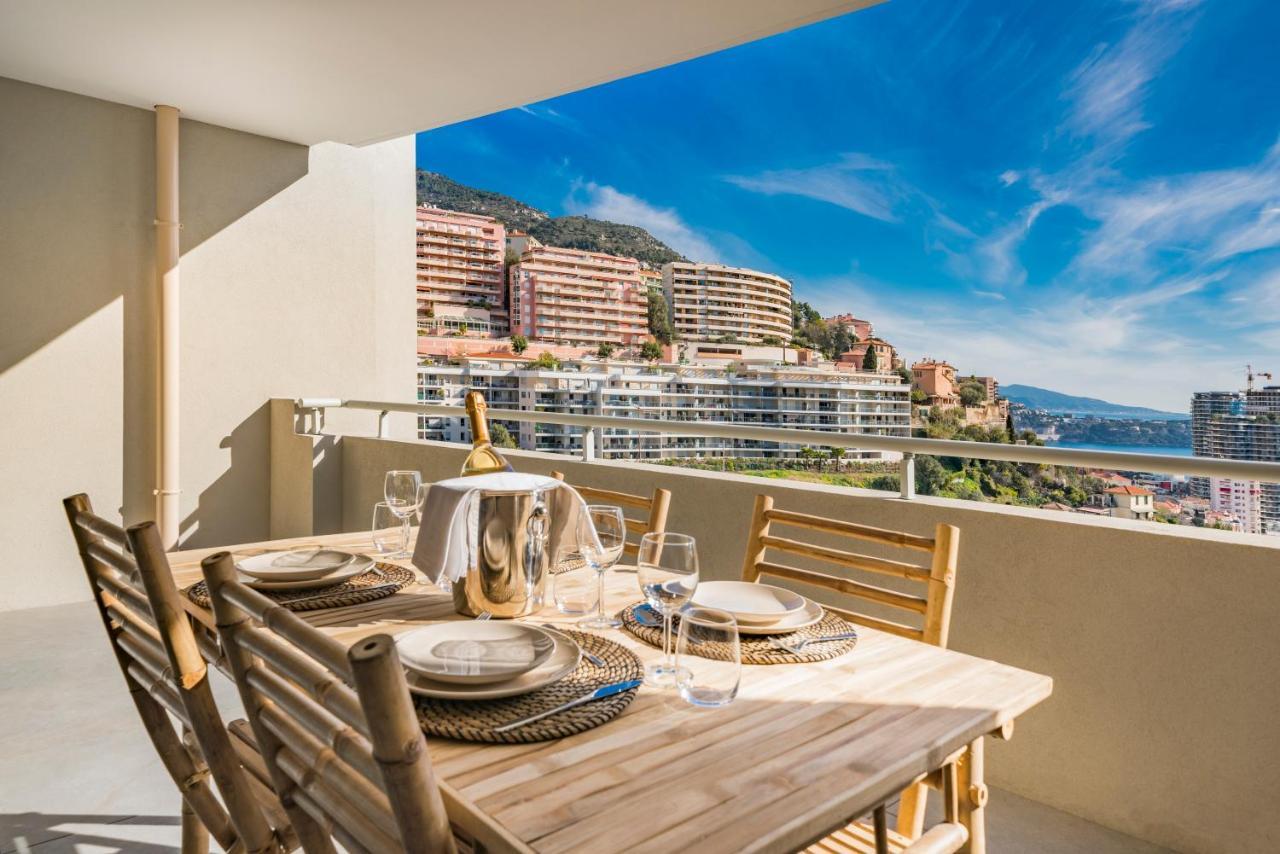 Terrasse Vue Mer, 5Mn Monaco, Parking - An Босолей Екстер'єр фото